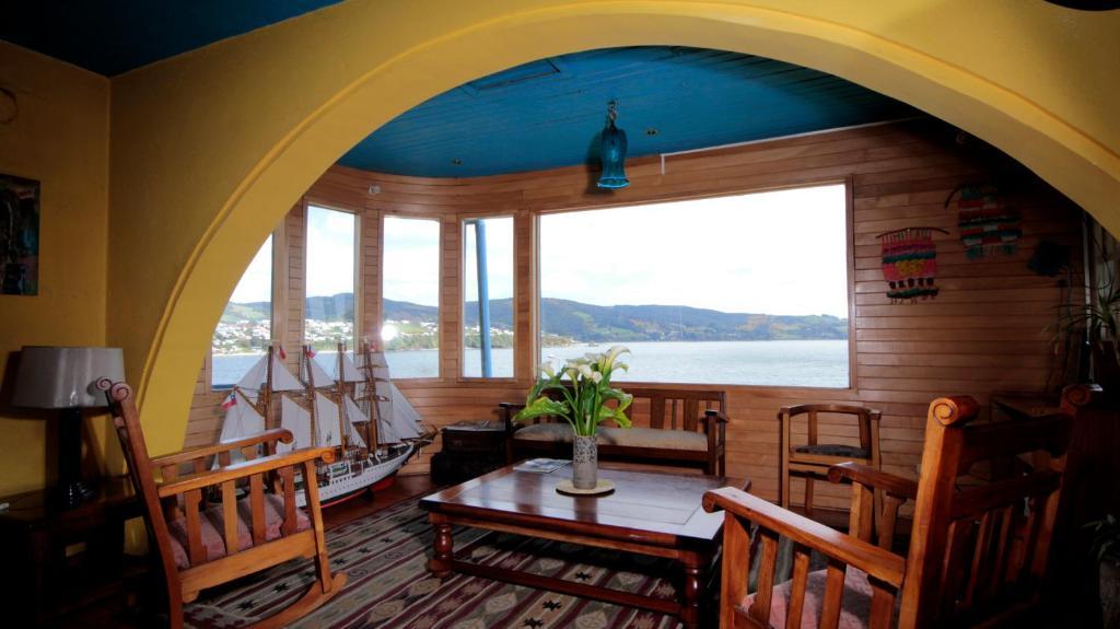 Hotel Galeon Azul Ancud Exterior foto